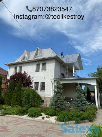 Окраска крыши, фотография 1