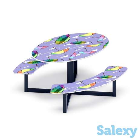 Столик детский (зонтики) мф 31.01.01-03, фотография 1