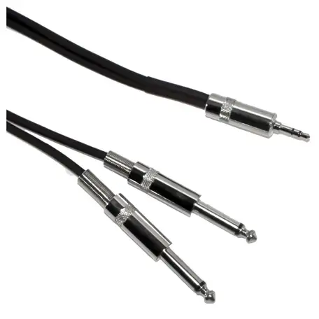 Кабель minijack-jack 5 м bespeco basic bsymsj500, фотография 1