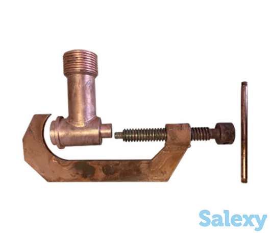 Струбцина железнодорожная Г-образная для слива СУГ, фотография 1