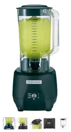 Блендер Hamilton Beach HBB908R предназначен для взбивания соусов, муссов, фруктовых, молочных или алкогольных коктейлей, фотография 1