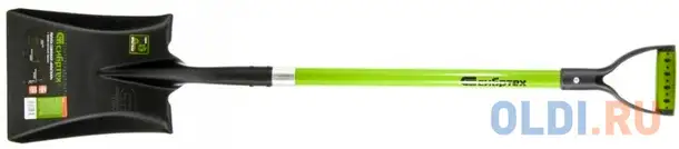 Лопата сибртех 61477 совковая, фибергласовый черенок, фотография 1