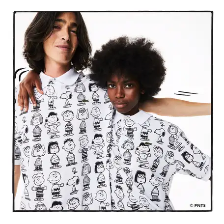 Поло lacoste x peanuts l!ve unisex, фотография 1