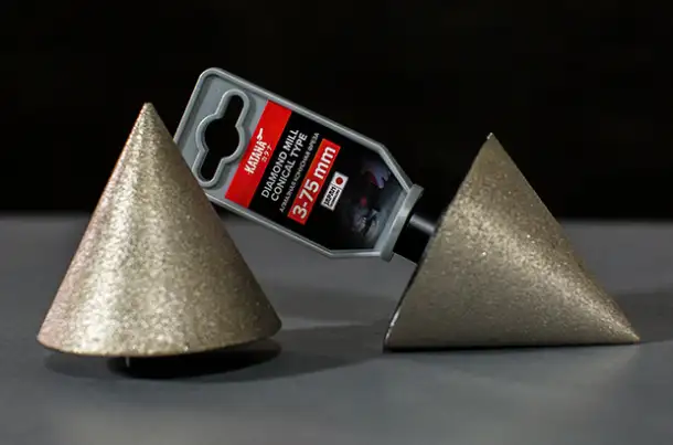 Алмазные фрезы-KATANA Diamond Mill Conical Type, фотография 4