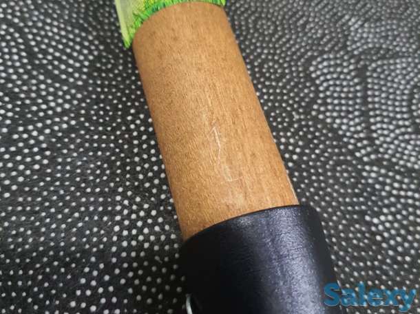 Мотыга-рыхлитель PROLine Grinda деревянная ручка, три зуба, лопатка, фотография 2