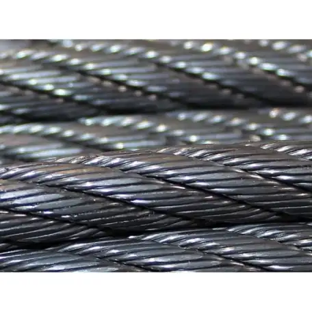 Канат стальной 16 гост 7669 80, Покрытие: оцинкованный; светлый, фотография 1