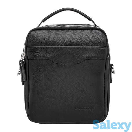 Сумка мужская через плечо ascot black, фотография 2