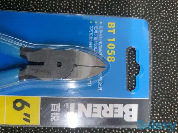 Бокорезы 150 мм, рез западлицо Berent, c пружинкой Польша супер, фотография 2