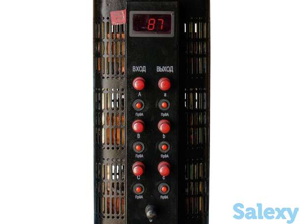 Автотрансформатор (латр) энергия black series tsgc2-9ква 9а (0-520v) трехфазный, фотография 1