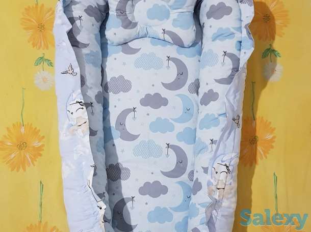 Бортики, кокон для новорождённых, фотография 8