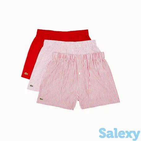 Мужское нижнее бельё lacoste (3 шт.), фотография 1