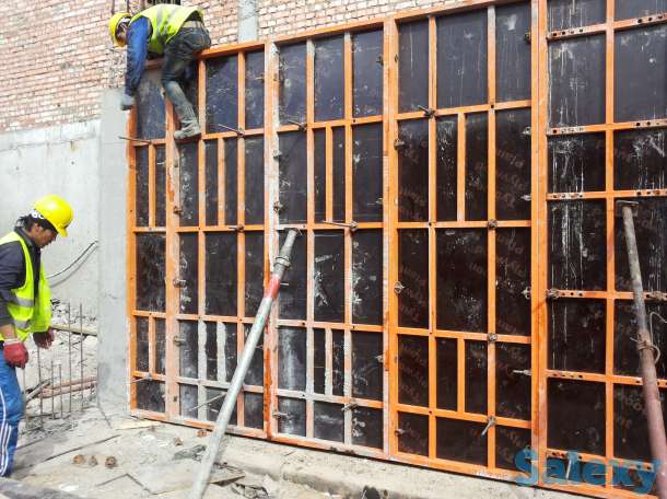 пенопласт, пленка полиэтиленовая, металлоконструкции, фотография 6