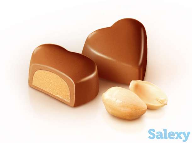 Конфеты шоколадные с ореховым кремом 