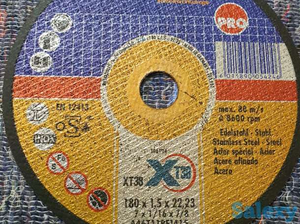 Диск АБРАЗИВ отрезной по мет RHODIUS Германия, фотография 3