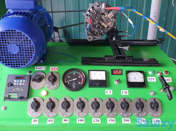 Стенд для проверки стартеров генераторов, фотография 7