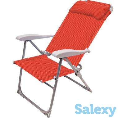 Кресло складное ника к2/гн гранатовое, фотография 1