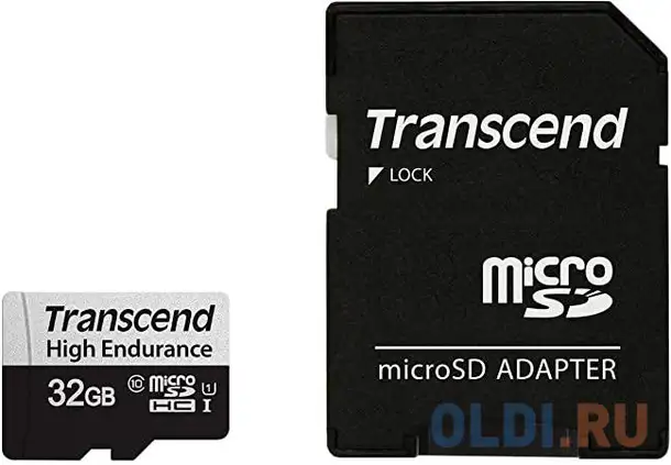 Карта памяти microsdxc 32gb transcend 350v, фотография 1