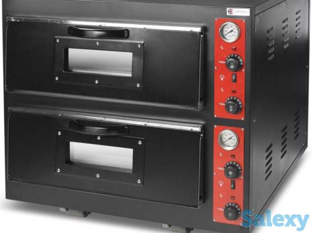 Печь для пиццы двухуровневая электрическая  на 8 пицц ., фотография 1