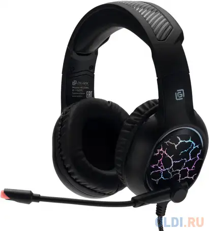 Гарнитура oklick hs-l930g черный синий, фотография 1