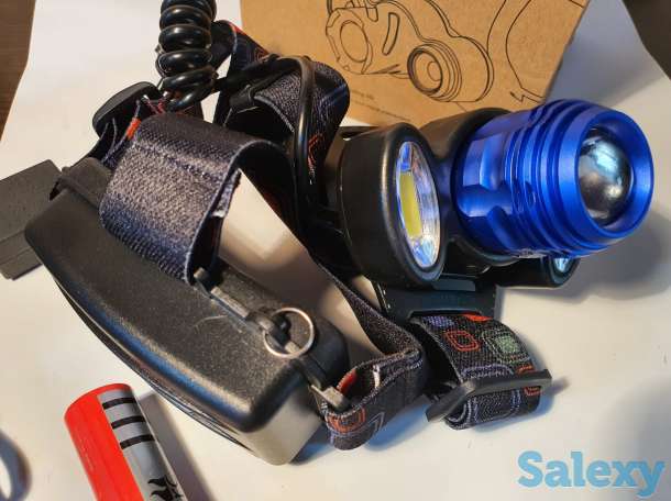 Налобный фонарик, фонарь Отличный Подарок, фотография 1