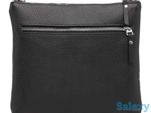 Сумка женская из натуральной кожи nags black, фотография 2