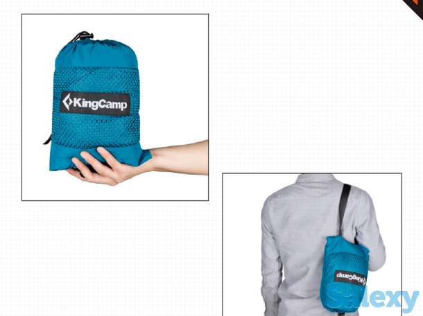 Гамак kingcamp cool hammock зеленый, фотография 5