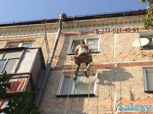 Высотные работы.Утепление межпанельных швов,ремонт балконов и крыш, фотография 1