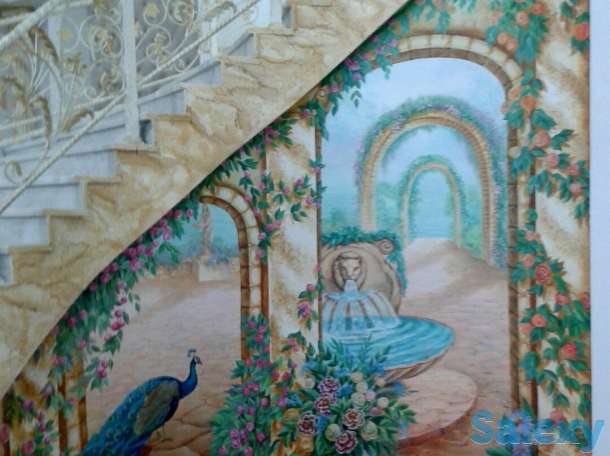 Роспись на стенах и потолках, барельеф, картины, портрет..., фотография 12