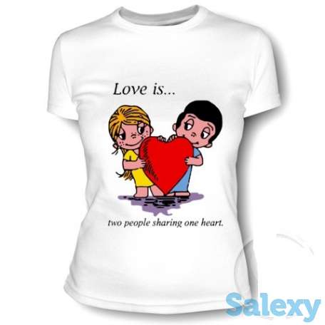 Нанесение на текстиль прямой печати. Прямая печать - долговечное нанесение на белый текстиль из хлопка., фотография 1