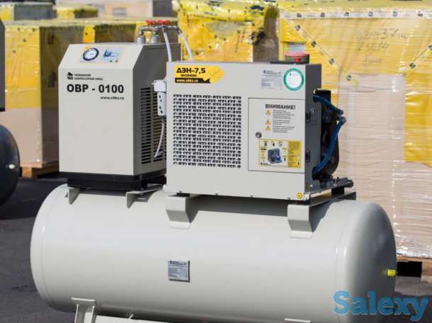 Компрессор винтовой  ДЭН-7,5Ш-Р (500л), фотография 3