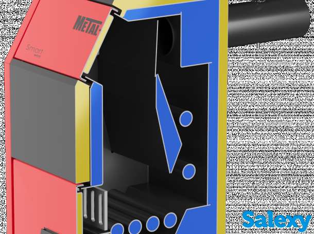 Котёл твердотопливный Metal-Fach SMART MINI 17 кВт., фотография 2