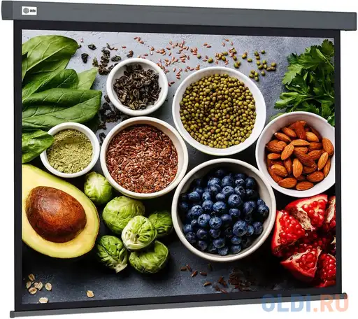 Экран настенно-потолочный cactus cs-psw-150x150-sg 150 x 150 см, фотография 1