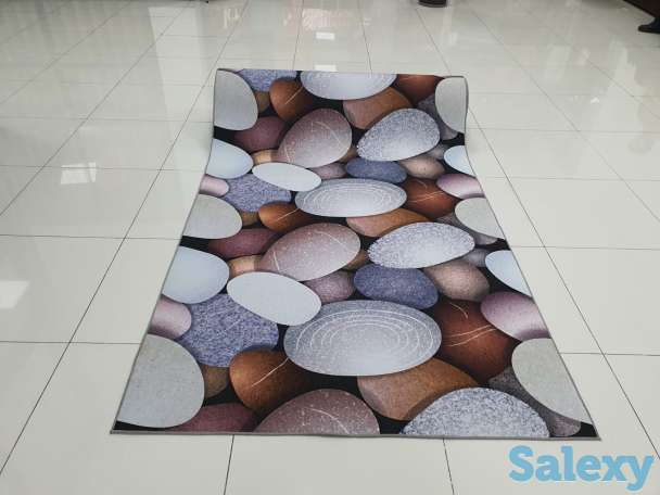 Тренд ковровая дорожка с яркими камнями коврик 140см, фотография 1