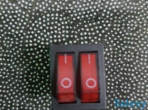 Кнопки квадратные, круглые, двухклавишные переключатели, фотография 1