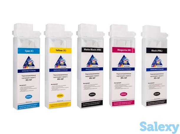 Перезаправляемые картриджи для canon imageprograf ipf785 mfp m40 solution, фотография 1