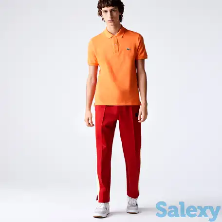 Оригинальное мужское поло lacoste l.12.12 slim fit, фотография 1