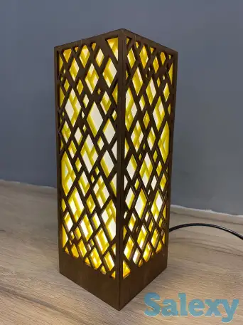 Желтый Интерьерный светильник - ночник, фотография 7