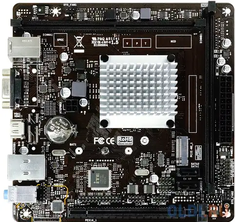 Материнская плата biostar j4125nhu, фотография 1