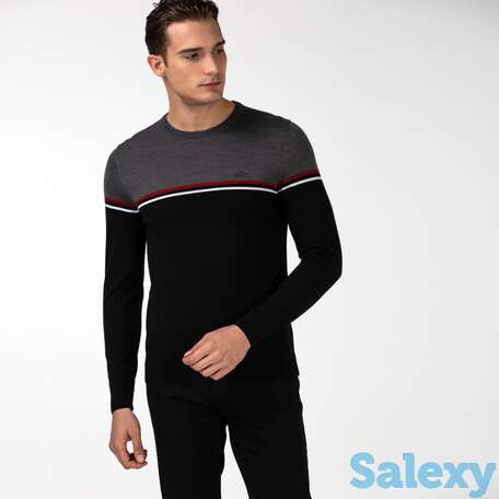 Шерстяной свитер lacoste, фотография 1