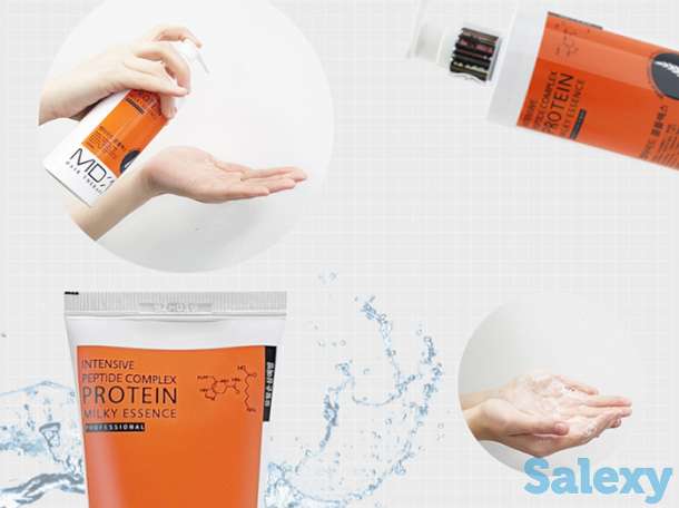 Эссенция для волос med:b md:1 intensive peptide protein milky essence (300 мл), фотография 3