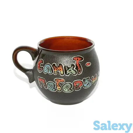 Чашка глиняная 