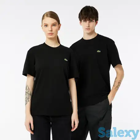 Футболка lacoste unisex из органического хлопка, фотография 1