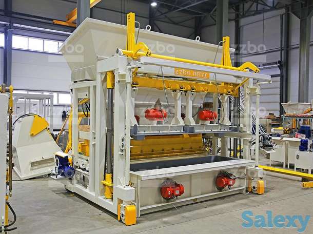 Вибропресс ПЕГАС для ФБС блоков, фотография 4