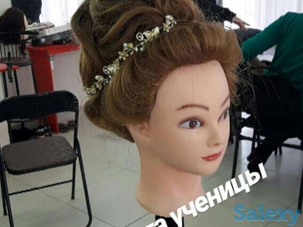 Курсы парикмахера, маникюра и педикюра, наращивание ресниц, визажист, прическа, колористика, прокол ушей и.т.д, фотография 2