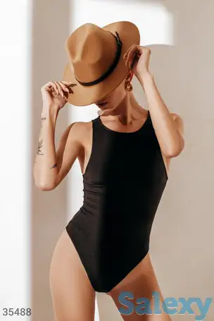 Черный изящный боди, фотография 1