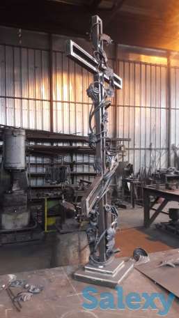 Оградки, кресты, калитки, столики и скамейки под заказ., фотография 6