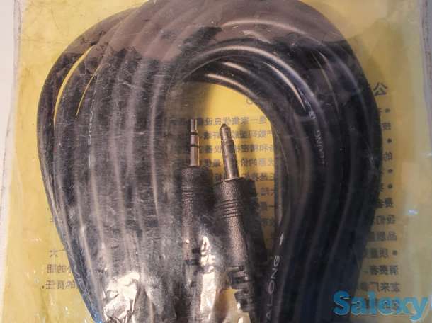 Аудио видео Кабель шнур AUX-AUX,  высококачественный 1.5 метров, фотография 4