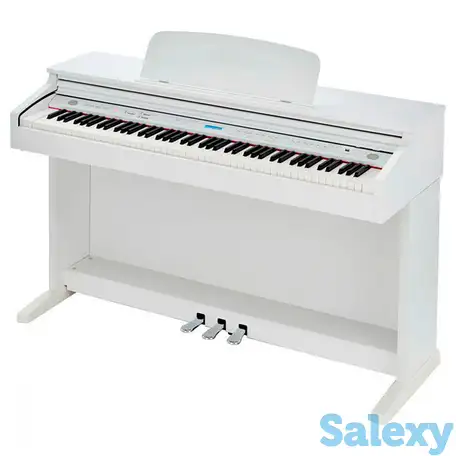 Цифровое пианино rockdale keys rdp-7088 white, фотография 1
