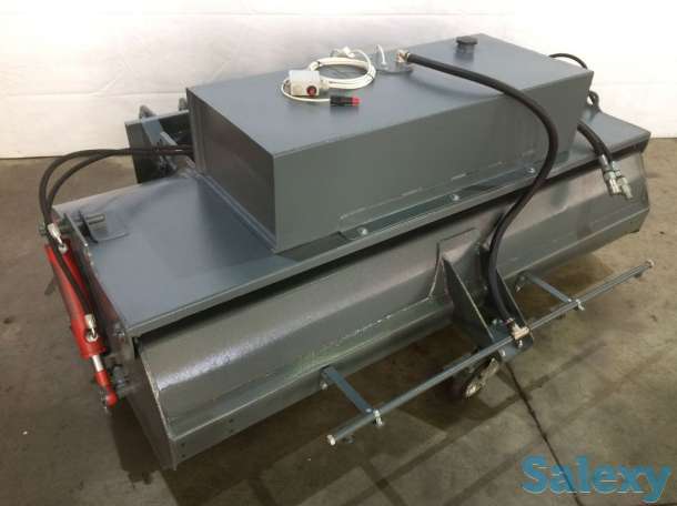 Щетка фронтальная с передним бункером на минипогрузчик, фотография 2