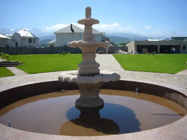 Фонтан из камня любой сложности Алматы, 20 лет опыта. Замер и консультация бесплатно., фотография 1